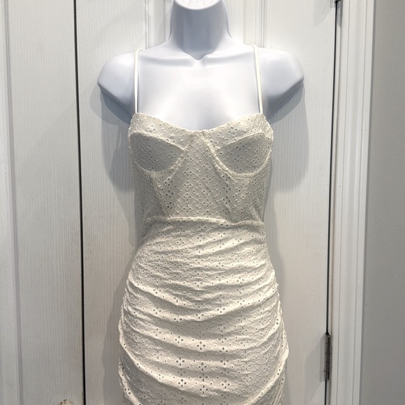 NWT Jonathan Simkhai Eyelet Midi Dress